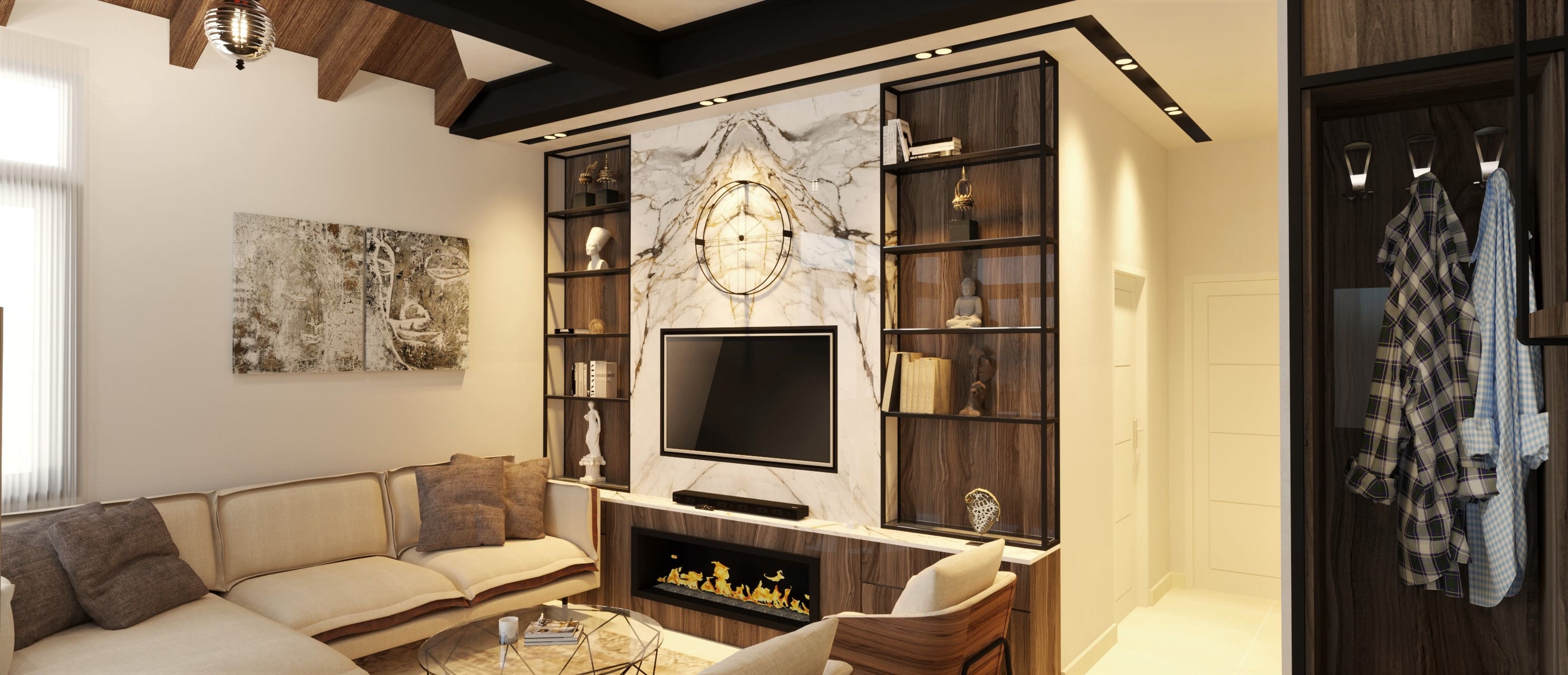 Urban Loft Apartment – Salem Interiors